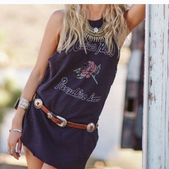 Spell cactus rose tank dress